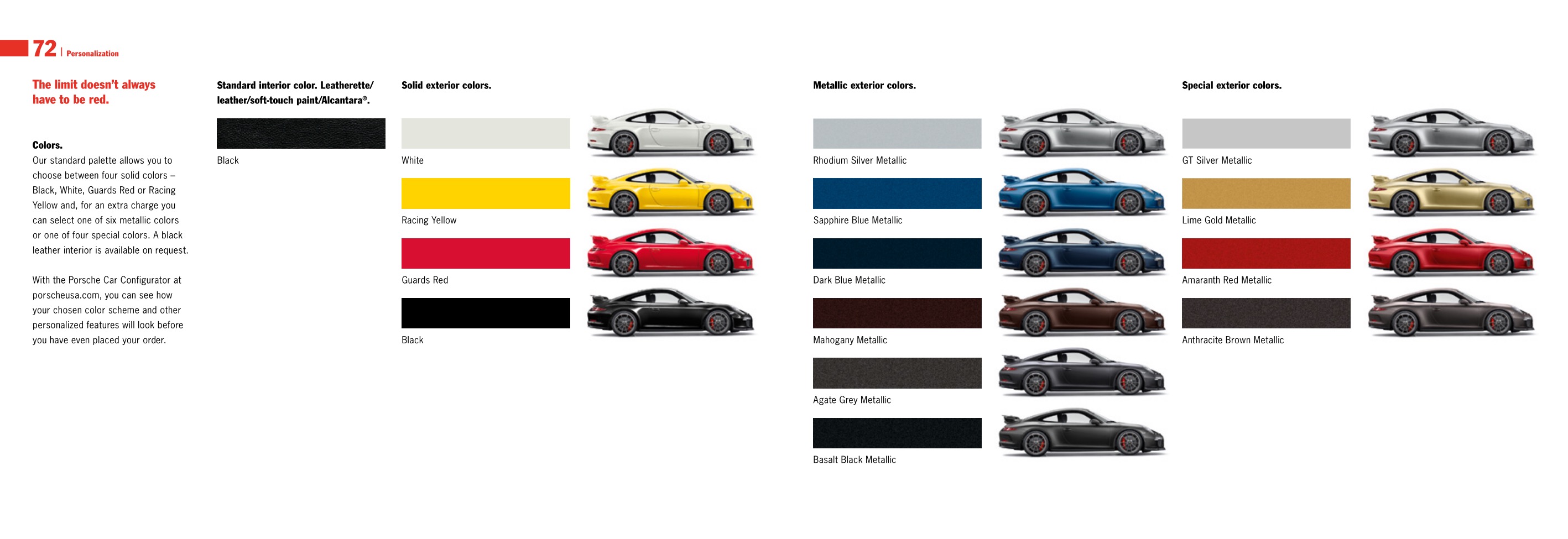 2014 Porsche 911 GT3 Brochure Page 43